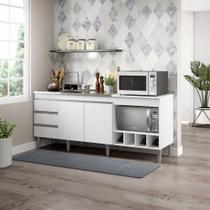 Armário de Cozinha Balcão Pia Completo 2035 Menu Móveis Armário de Cozinha Balcão Pia Completo 2035 Menu Móveis