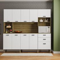 Armario de Cozinha Compacta 10 Portas 2 Gavetas Intense Armario de Cozinha Compacta 10 Portas 2 Gavetas Intense