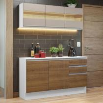 Armário de Cozinha Compacta 100% MDF 120 cm Smart Madesa 01