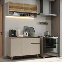 Armário de Cozinha Compacta 120 cm Nice Madesa 01