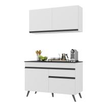 Armário de Cozinha Compacta 120cm Veneza Multimóveis V3687