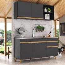 Armário de Cozinha Compacta 150cm Veneza Multimóveis V2142