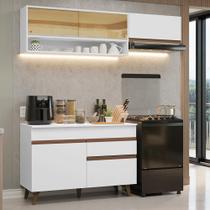 Armário de Cozinha Compacta 190cm Branco Reims Madesa 06