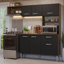 Armário de Cozinha Compacta 196cm Aura Madesa Armário de Cozinha Compacta 196cm Aura Madesa