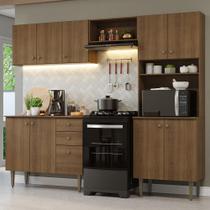 Armário de Cozinha Compacta 235cm Gourmet Madesa 01 Armário de Cozinha Compacta 235cm Gourmet Madesa 01