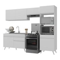 Armário de Cozinha Compacta 252cm Veneza Multimóveis V3693
