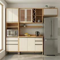 Armário de Cozinha Compacta 4 Peças 8 Portas com Vidro e Tampo 100% MDF Barbados Espresso Móveis Armário de Cozinha Compacta 4 Peças 8 Portas com Vidro e Tampo 100% MDF Barbados Espresso Móveis
