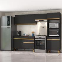 Armário de Cozinha Compacta 4 peças ML3868 Veneza Multimóveis