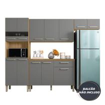 Armário de Cozinha Compacta 9 Portas Versalhes Kit's Paraná