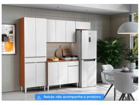 Armário de Cozinha Compacta Aramóveis Prime 8 Portas 1 Gaveta Armário de Cozinha Compacta Aramóveis Prime 8 Portas 1 Gaveta