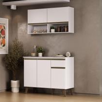 Armário de Cozinha Compacta Atlanta Jolie Carraro Branco
