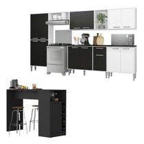 Armário de Cozinha Compacta Bancada FL2206 Multimóveis Armário de Cozinha Compacta Bancada FL2206 Multimóveis