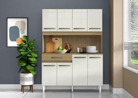 Armário de Cozinha Compacta Cleo 8 Portas