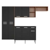 Armário De Cozinha Compacta Com Balcão Multimóveis V3000