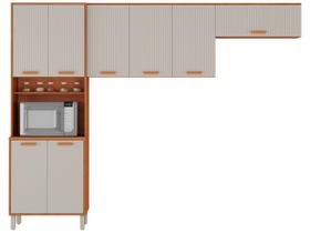 Armário de Cozinha Compacta Itatiaia Itafriz 8 Portas