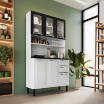 Armário de Cozinha Compacta Itatiaia Pratika 6 Portas 2 Gavetas