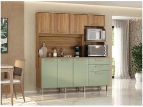 Armário de Cozinha Compacta Luciane Luna 8 Portas 2 Gavetas com Torre Quente - Opcional para Pia Armário de Cozinha Compacta Luciane Luna 8 Portas 2 Gavetas com Torre Quente - Opcional para Pia