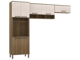 Armário de Cozinha Compacta Luciane Suíça 7 Portas