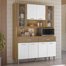 Armário de Cozinha Compacta MDF 8 Portas Golden PLus