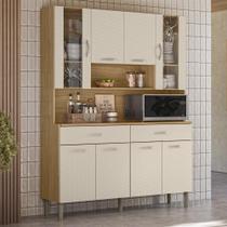 Armário de Cozinha Compacta MDF 8 Portas Golden Plus