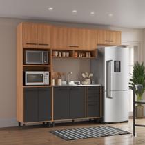 Armário de Cozinha Compacta Modulada 4 Peças com Gabinete Pia Havana Multimóveis CR20321