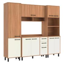 Armário de Cozinha Compacta Modulada 4 Peças Havana Multimóveis CR20329