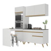 Armário de Cozinha Compacta Multimóveis Veneza GW FG3701 Branca