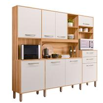 Armário de Cozinha Compacta Nicioli Hortelã 8 Portas 2 Gavetas Armário de Cozinha Compacta Nicioli Hortelã 8 Portas 2 Gavetas