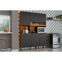 Armário de Cozinha Compacta Pinot 6 Porta Armário de chão 100%MDF