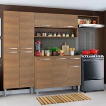 Armário de Cozinha Compacta Rustic Emily Top Madesa Armário de Cozinha Compacta Rustic Emily Top Madesa