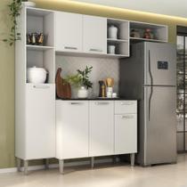 Armário De Cozinha Compacta Smart Multimóveis Mp2359 Branco