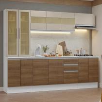 Armário de Cozinha Completa 100% MDF 240 cm Smart Madesa 01