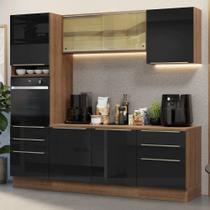 Armário de Cozinha Completa 240cm Lux Madesa 08