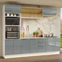 Armário de Cozinha Completa 270 cm Lux Madesa 05 Armário de Cozinha Completa 270 cm Lux Madesa 05