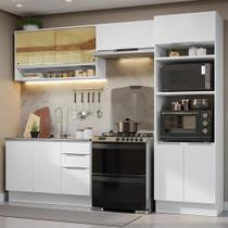 Armário de Cozinha Completa 270cm Stella Madesa 07 Armário de Cozinha Completa 270cm Stella Madesa 07