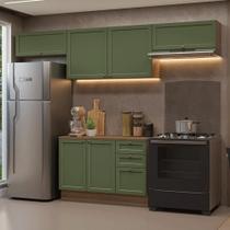 Armário de Cozinha Completa 280 cm Vik Madesa 01