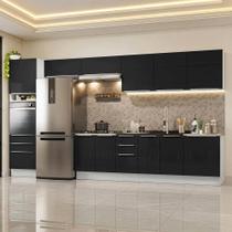 Armário de Cozinha Completa 400 cm Lux Madesa 02 Armário de Cozinha Completa 400 cm Lux Madesa 02
