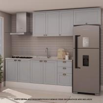 Armário de Cozinha Completa Americana 4 peças CM44 Iluminata Genialflex