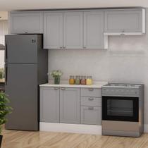 Armário de Cozinha Completa Americana 4 peças CM46 Iluminata Genialflex