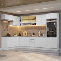 Armário de Cozinha Completa de Canto 499cm Stella Madesa 02