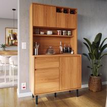 Armário de Cozinha Completa Easy Movelove Lukaliam Móveis 4 Portas 1 Gaveta Cozinha Compacta Organizador