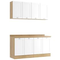 Armário de Cozinha Completo Ditália Denver 4 pcs Rv/Br D7 Armário de Cozinha Completo Ditália Denver 4 pcs Rv/Br D7