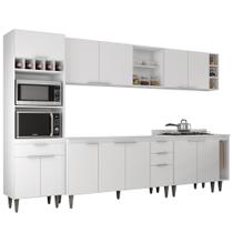 Armário de Cozinha CP07 Para Pia 150cm Pérola Z34 Branco - Mpozenato
