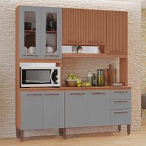 Armário de Cozinha Dáfine 100% MDF Tuboarte 9 Portas e 3 Gavetas