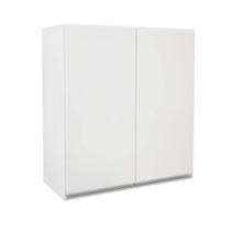 Armário de Cozinha e Lavanderia com 2 Portas Duplo Aéreo Módulo Suspenso Top Class Batrol Branco