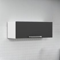 Armário de Cozinha em Aço 1 para Geladeira Porta Horizontal Basculante 70cm Florença Itatiaia