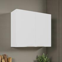 Armário de Cozinha em Aço 2 Portas 80cm com Dobradiças Slow Motion Renova Itatiaia