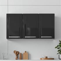 Armário de Cozinha em Aço 3 Portas 102cm Luce Itatiaia