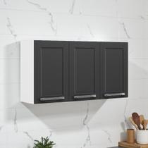 Armário de Cozinha em Aço 3 Portas 105cm Florença Itatiaia Armário de Cozinha em Aço 3 Portas 105cm Florença Itatiaia