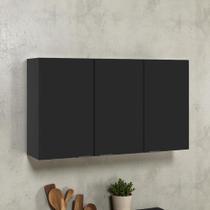 Armário de Cozinha em Aço 3 Portas 120cm Dobradiças Slow Motion Exclusive Itatiaia